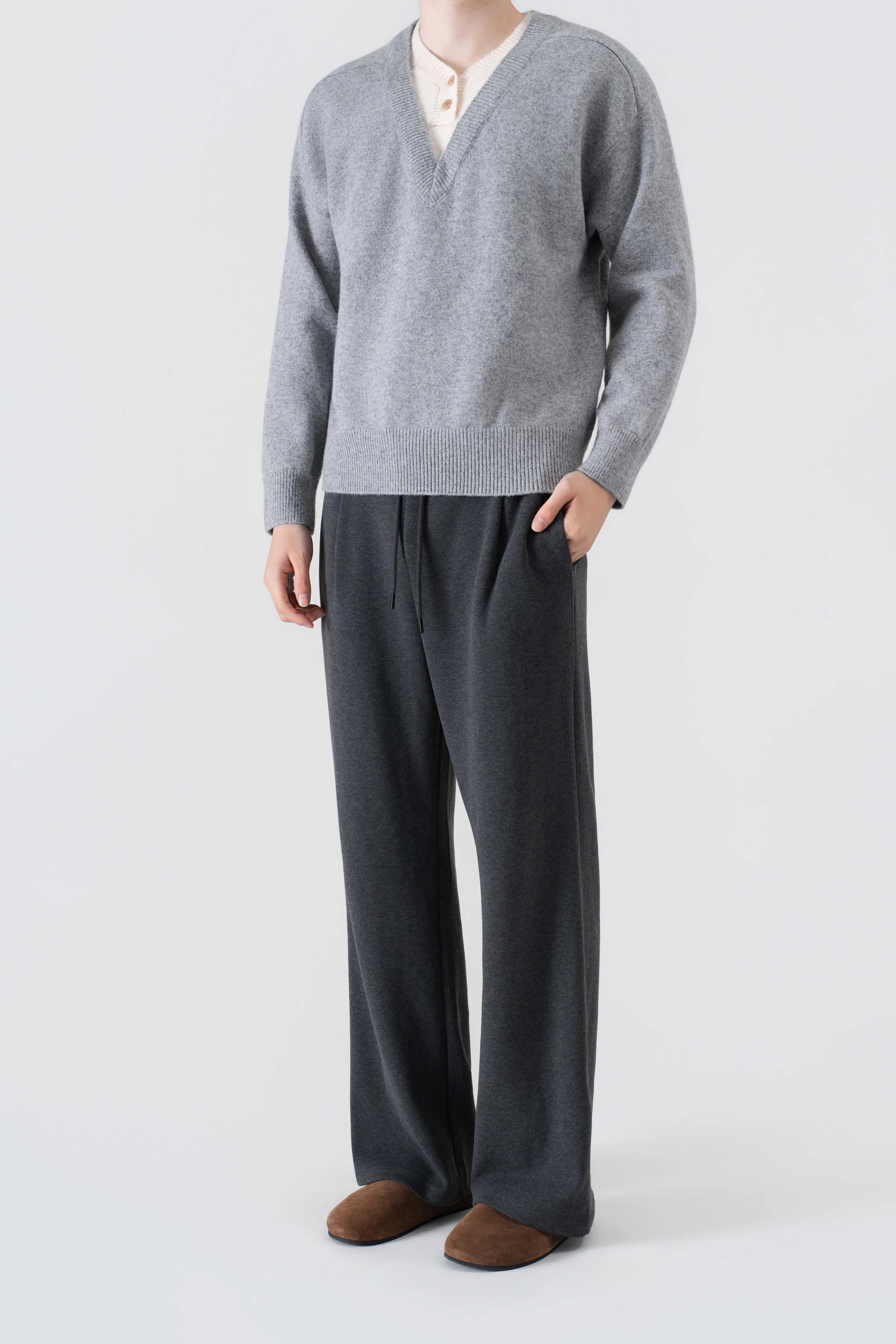 Layer Sweater Deep Grey