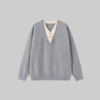 Layer Sweater Deep Grey
