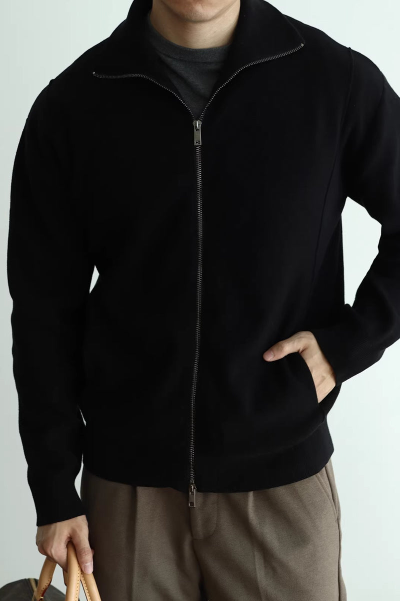 Kingswell Convertible Collar Cardigan - Mayfairloom
