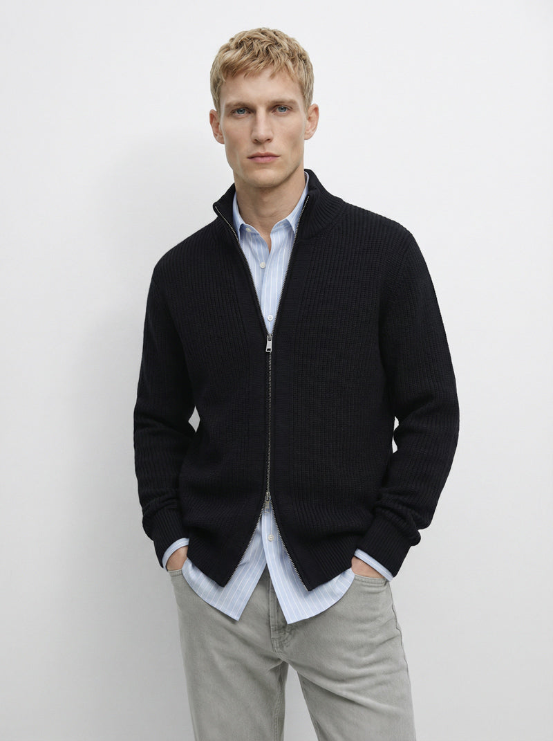 Belvoir Aura Ribbed Cardigan - Mayfairloom