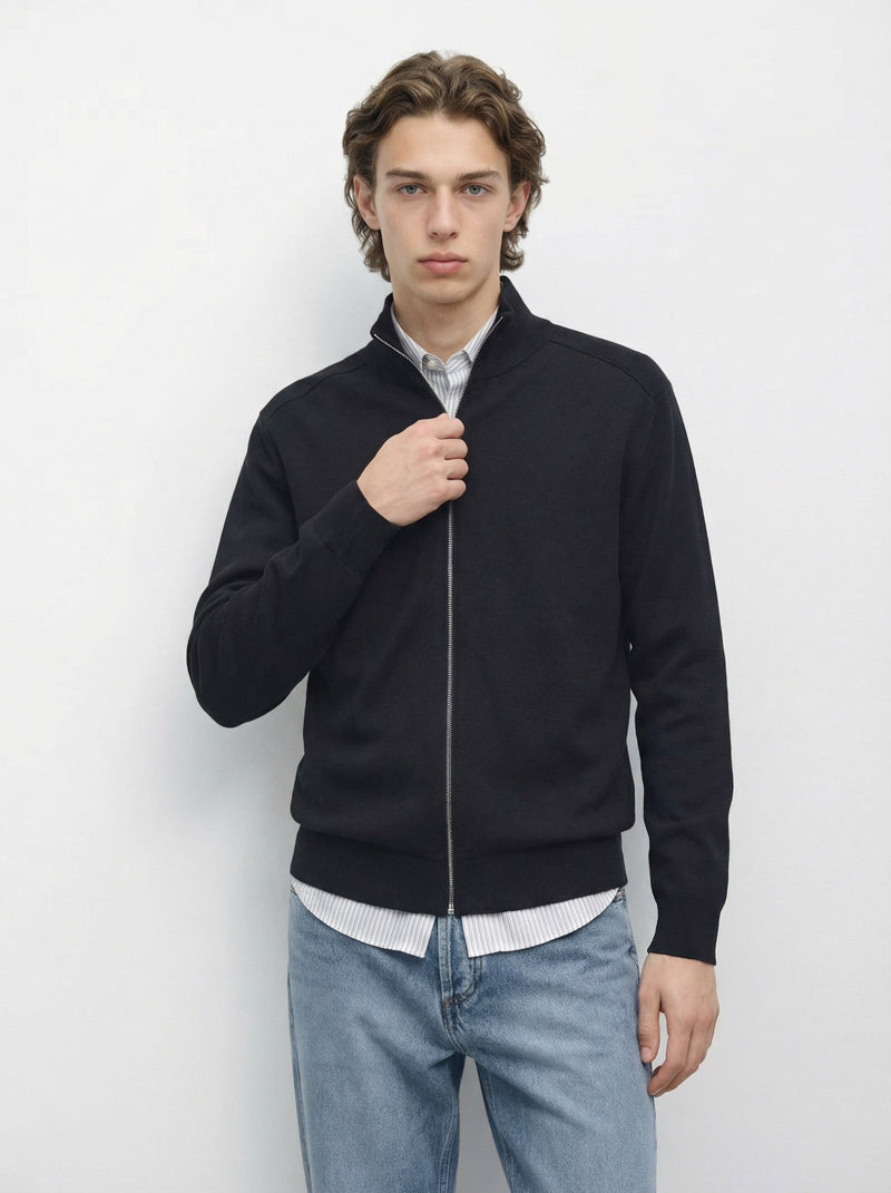 Kingswell Convertible Collar Cardigan - Mayfairloom