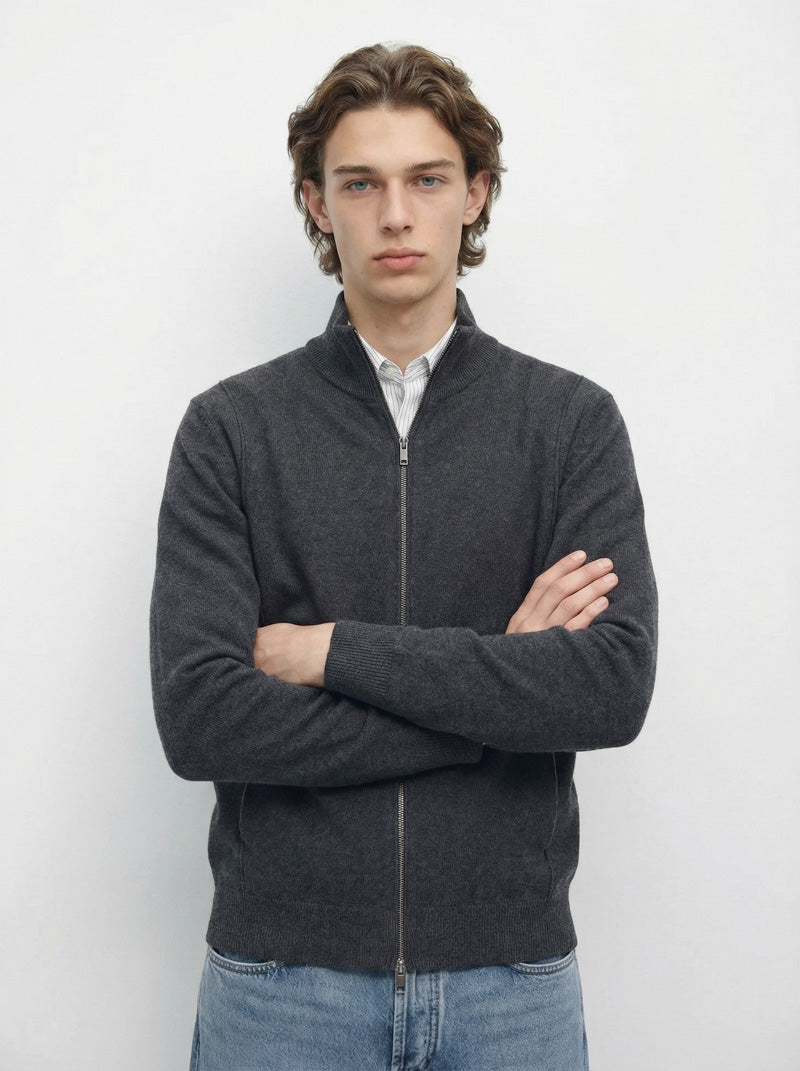 Kingswell Convertible Collar Cardigan - Mayfairloom