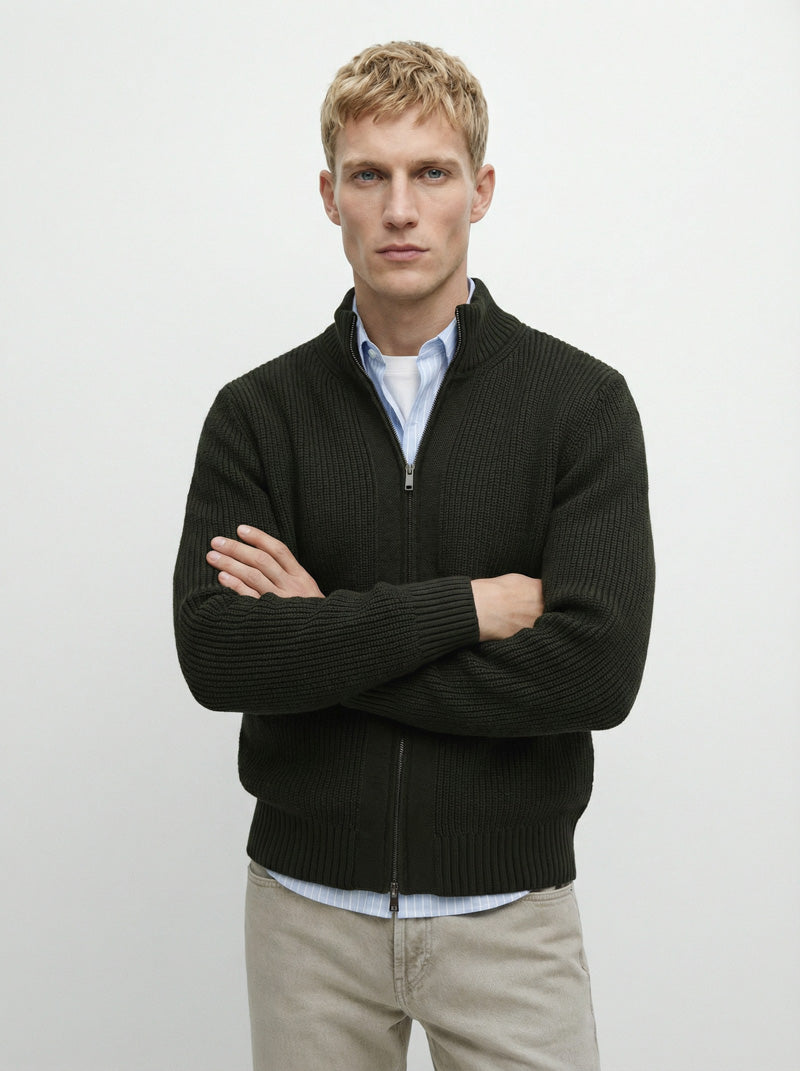 Belvoir Aura Ribbed Cardigan - Mayfairloom