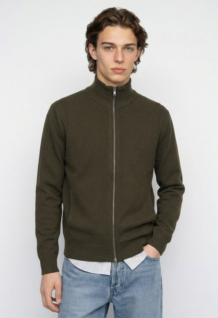 Kingswell Convertible Collar Cardigan - Mayfairloom