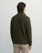 Amberleigh Stand-Collar Knit Cardigan - Mayfairloom