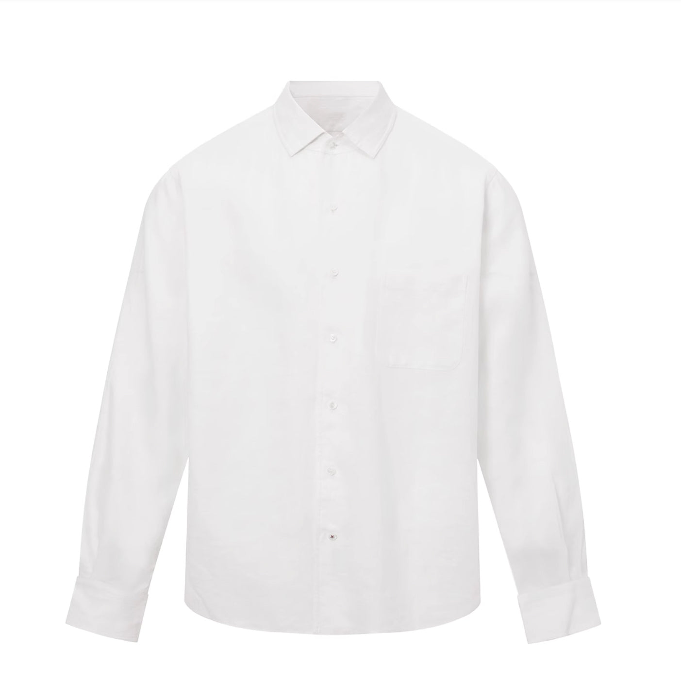 French Normandy Dew-retted 100% Linen Shirt