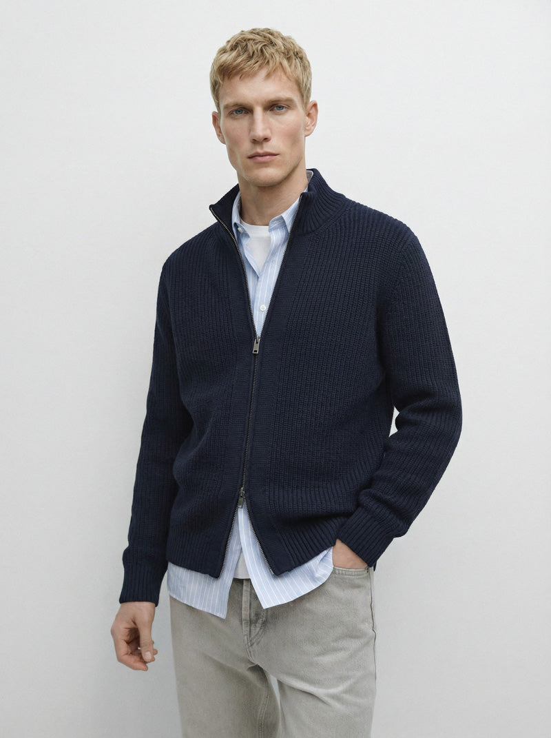 Belvoir Aura Ribbed Cardigan - Mayfairloom