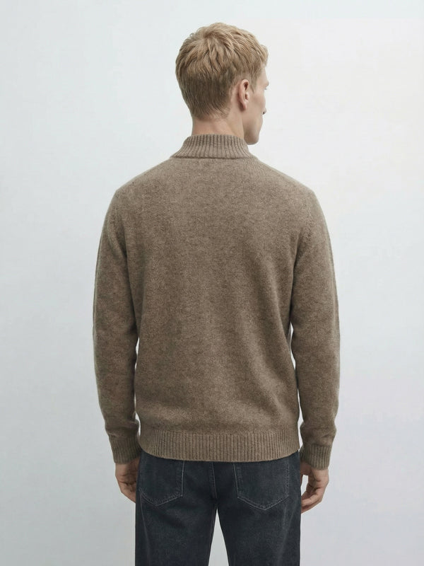 Willowmere 100% Wool Zip Cardigan - Mayfairloom