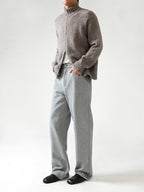 Mayfairloom denim-cut sweatpants made of cotton, showing relaxed fit and casual style with visible stitching and waistband detail.