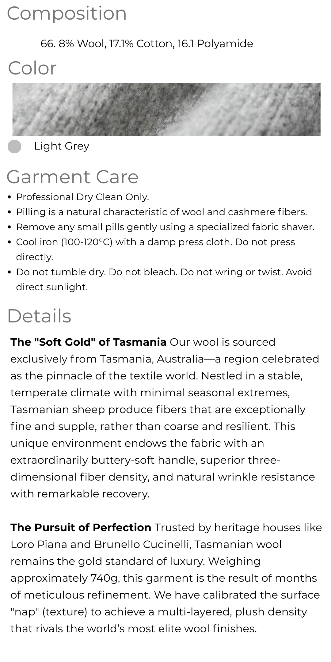 Tasmanian Wool Cardigan