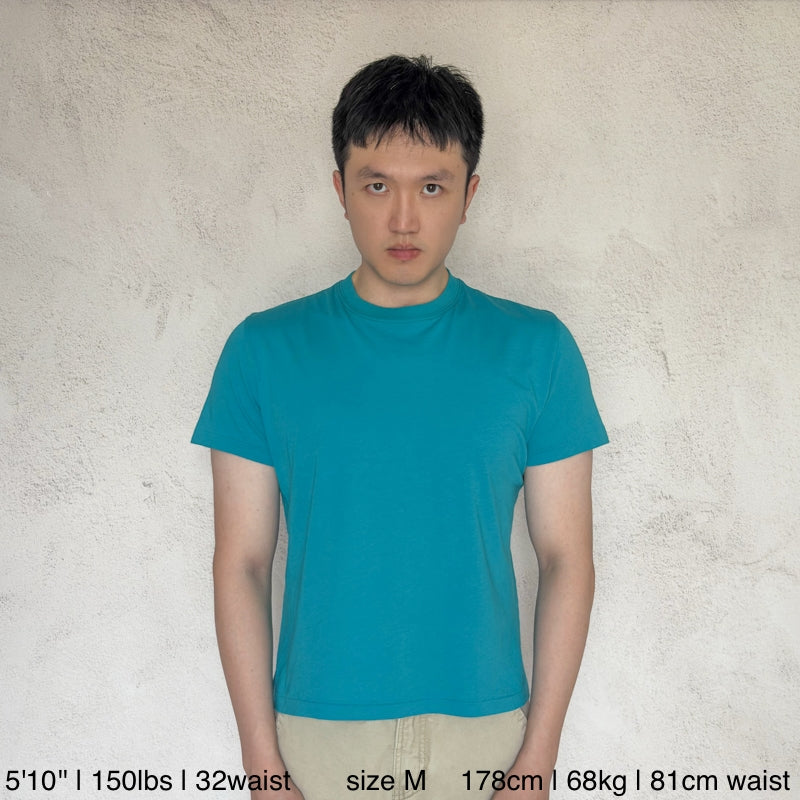 Mayfair Baby Tee｜Mens Lakeblue