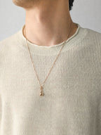 Mayfairloom Bruges Linen Knit Tee displayed flat, showcasing its soft, lightweight linen knit fabric and relaxed fit design.