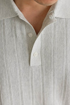 Mayfairloom Marlow Knit Polo shirt featuring a classic knit texture and polo collar in a stylish, versatile design.