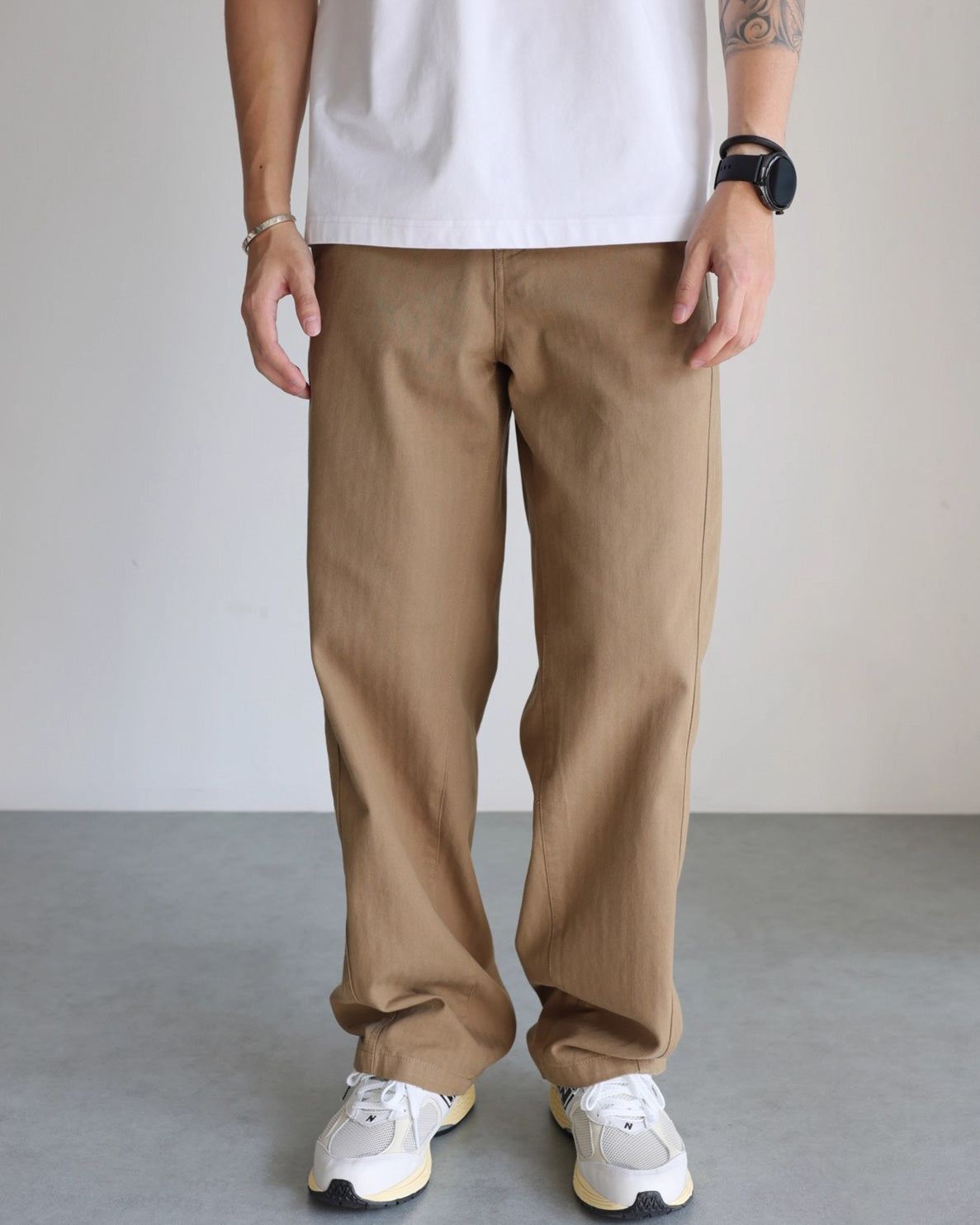 Chino Cotton Cargo Pants