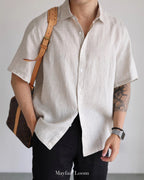 Pure Linen Breeze Shirt - Mayfairloom