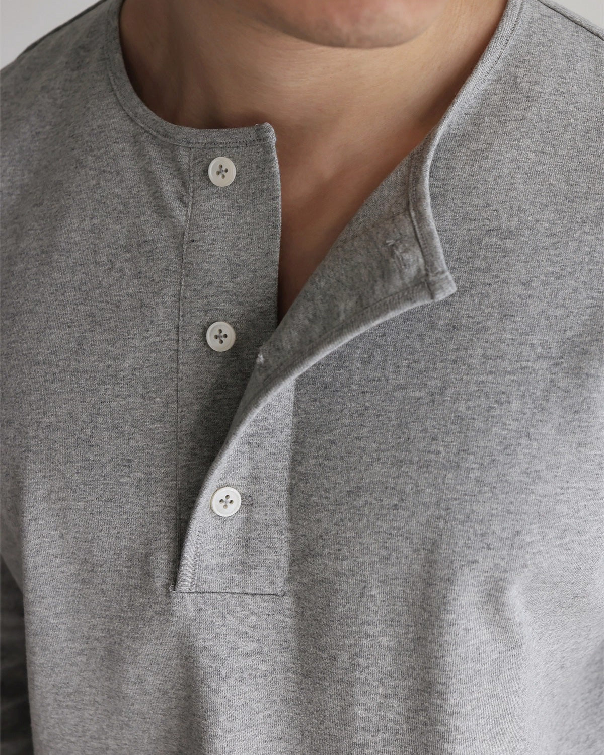 Classic Henley Long Sleeve T-Shirt