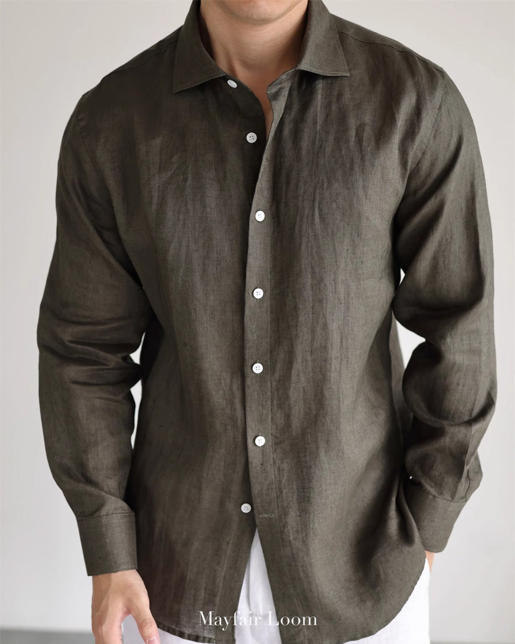 Clovelly Pure Linen Shirt