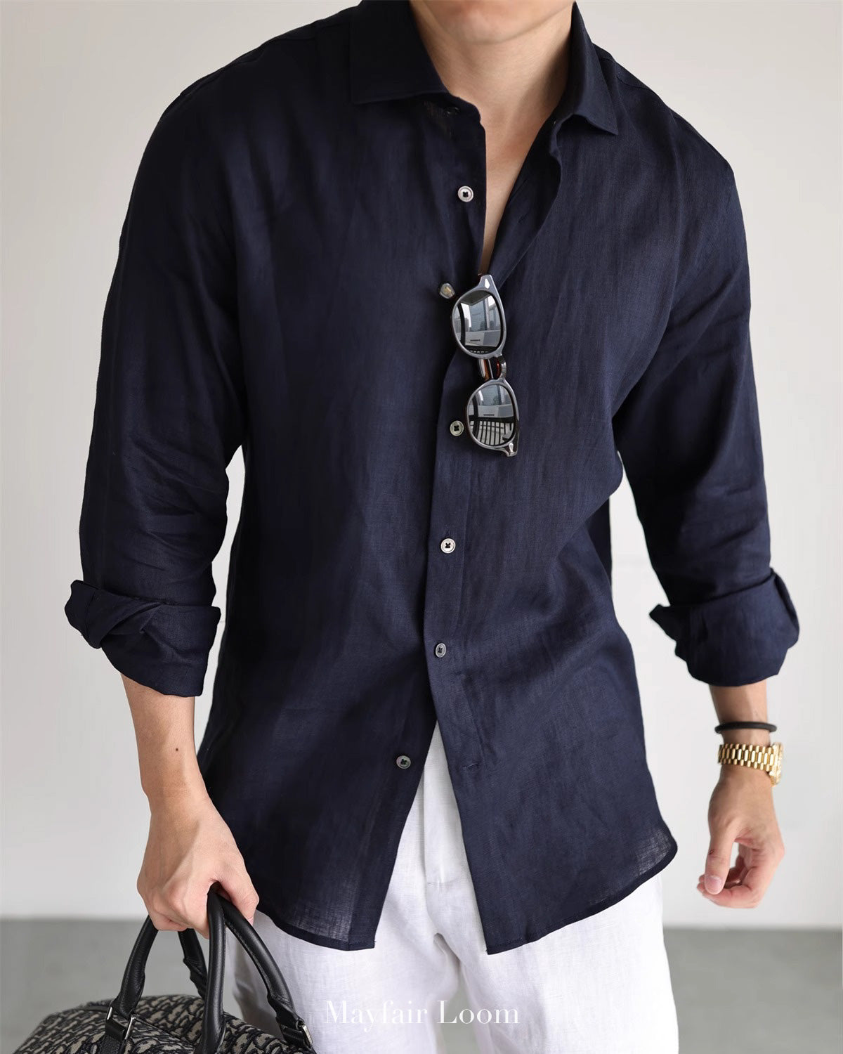 Clovelly Pure Linen Shirt