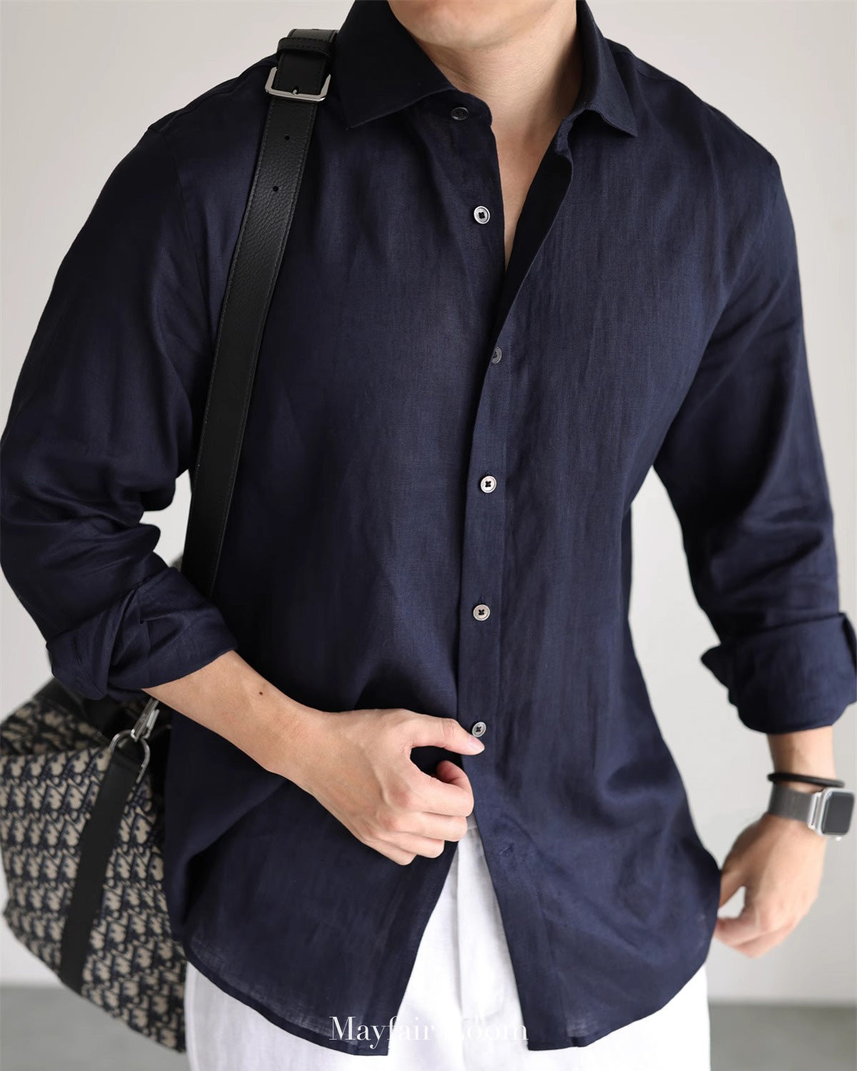 Clovelly Pure Linen Shirt