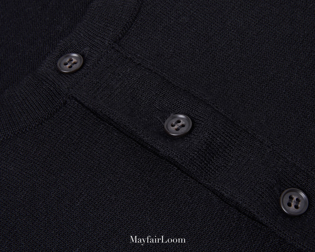 French Normandy Select Linen Henley Tee