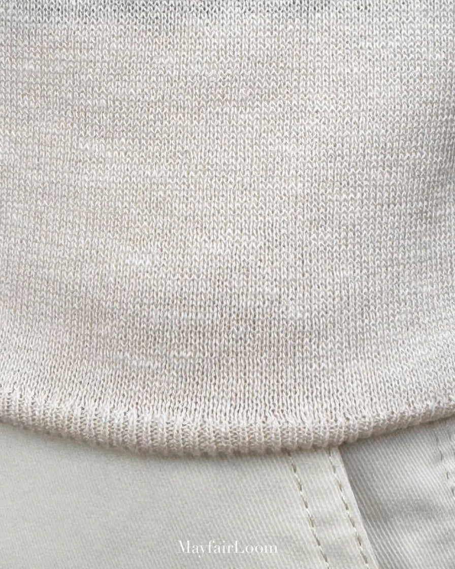 French Normandy Select Linen Henley Tee