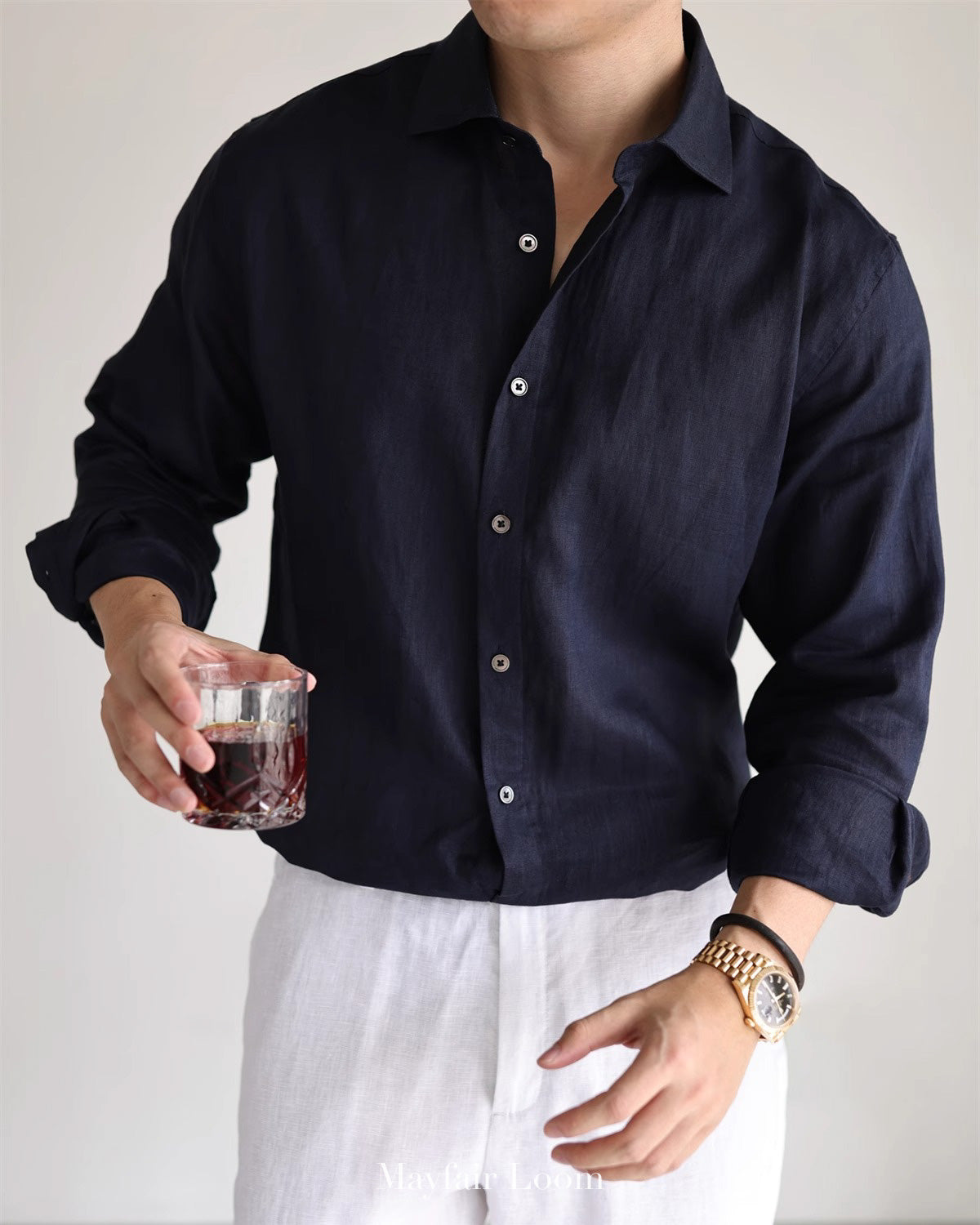 Clovelly Pure Linen Shirt