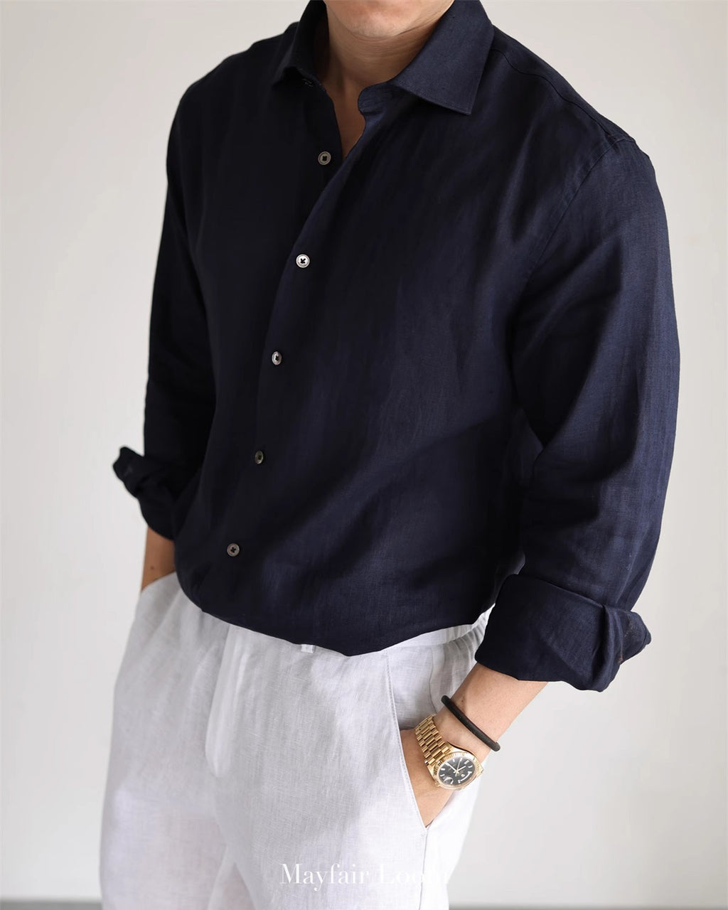 Clovelly Pure Linen Shirt