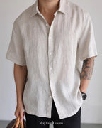 Pure Linen Breeze Shirt - Mayfairloom