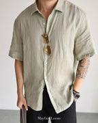 Pure Linen Breeze Shirt - Mayfairloom