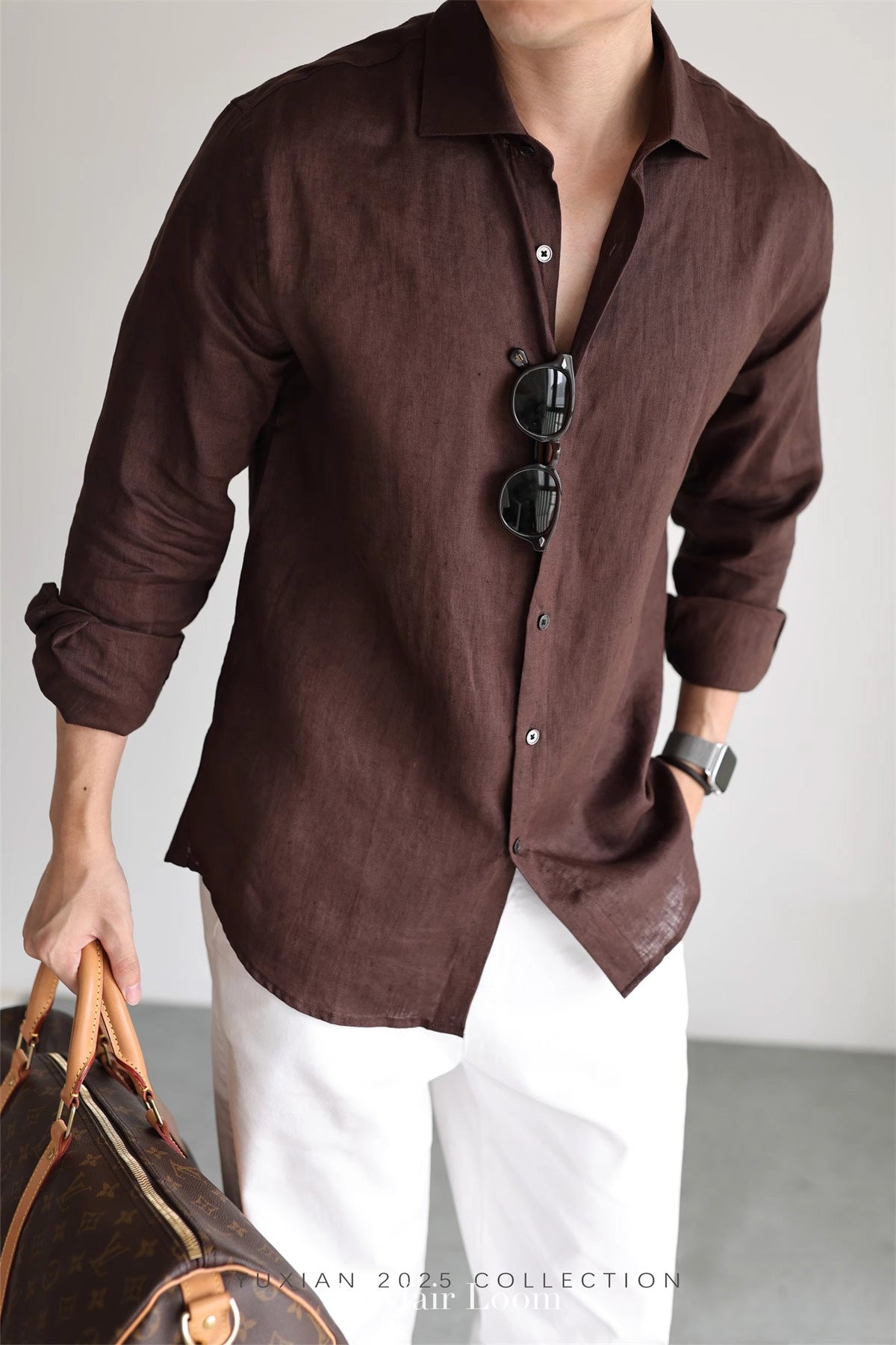 Clovelly Pure Linen Shirt