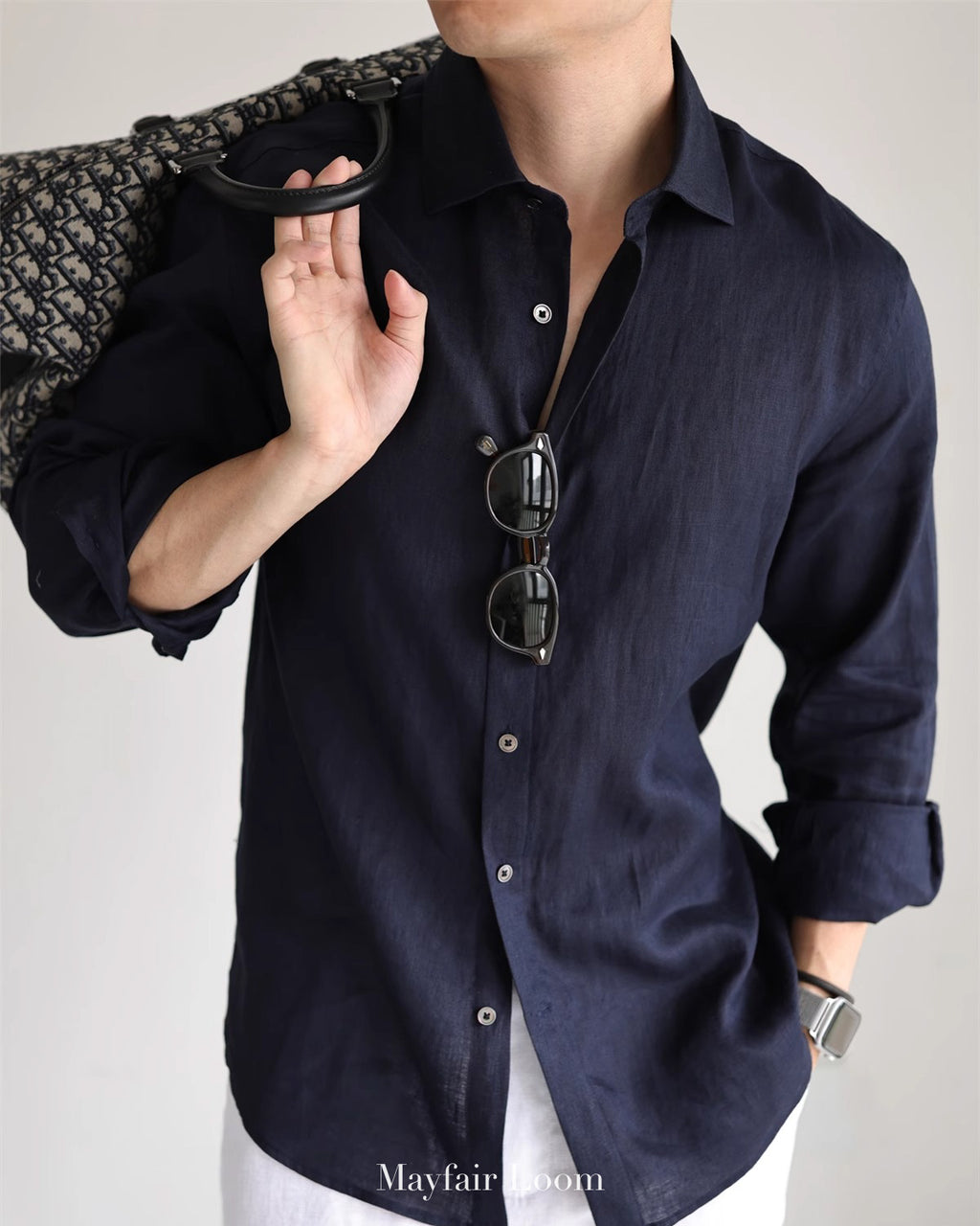 Clovelly Pure Linen Shirt