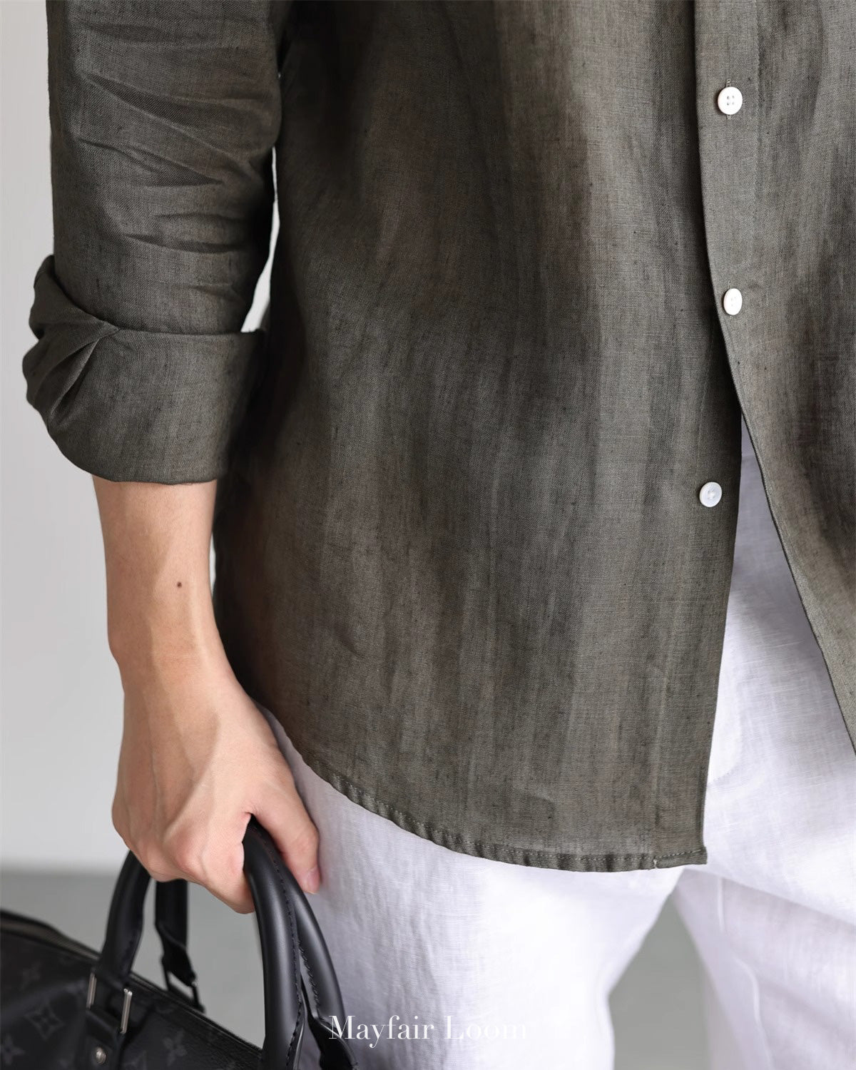 Clovelly Pure Linen Shirt