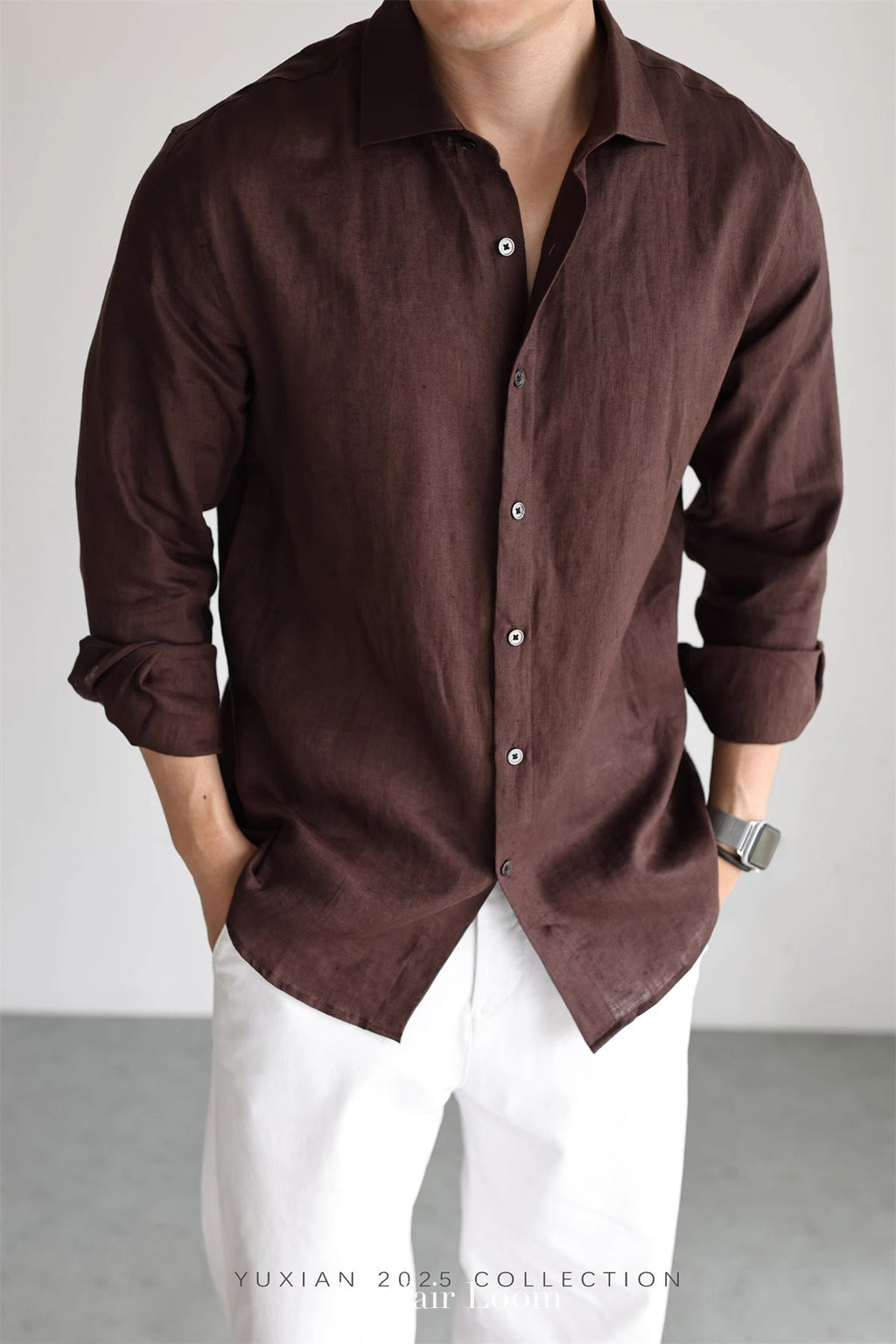 Clovelly Pure Linen Shirt