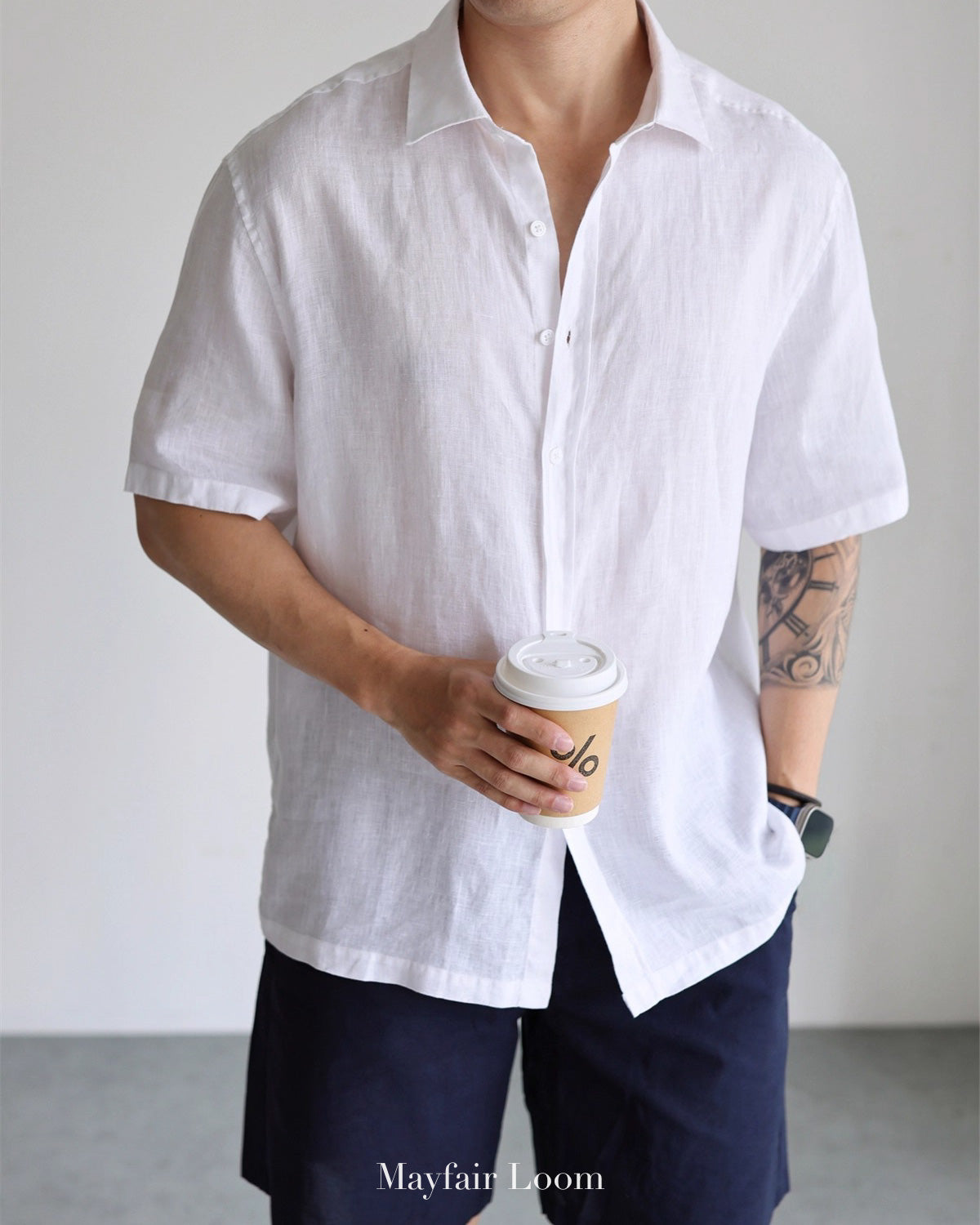Pure Linen Breeze Shirt