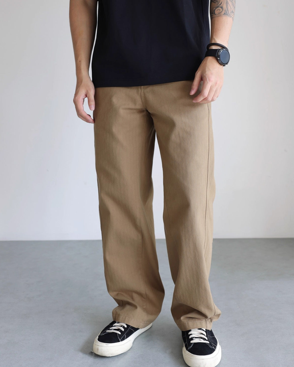 Chino Cotton Cargo Pants