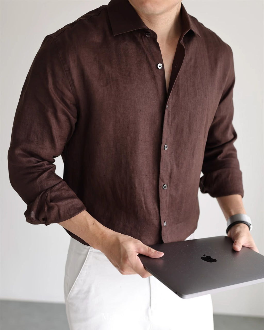 Clovelly Pure Linen Shirt