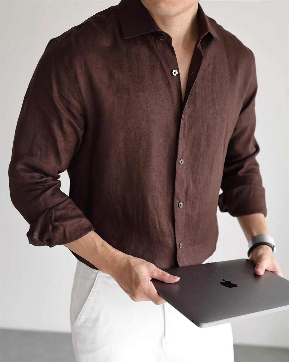 Clovelly Pure Linen Shirt
