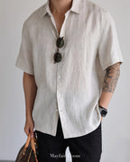 Pure Linen Breeze Shirt - Mayfairloom
