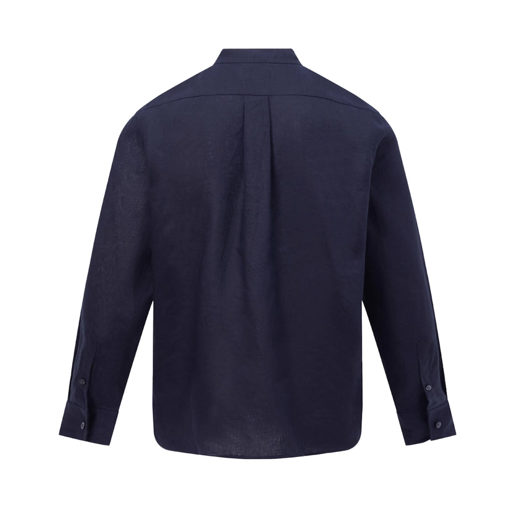 French Normandy Dew-retted 100% Linen Shirt