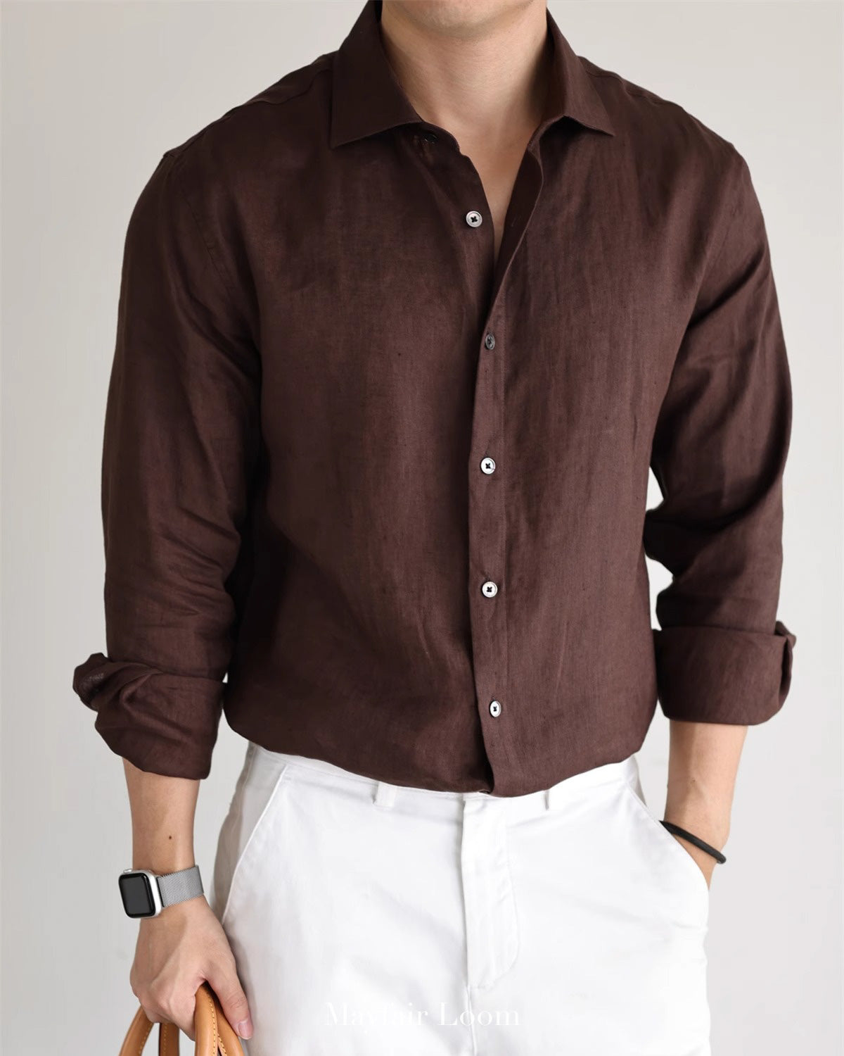 Clovelly Pure Linen Shirt