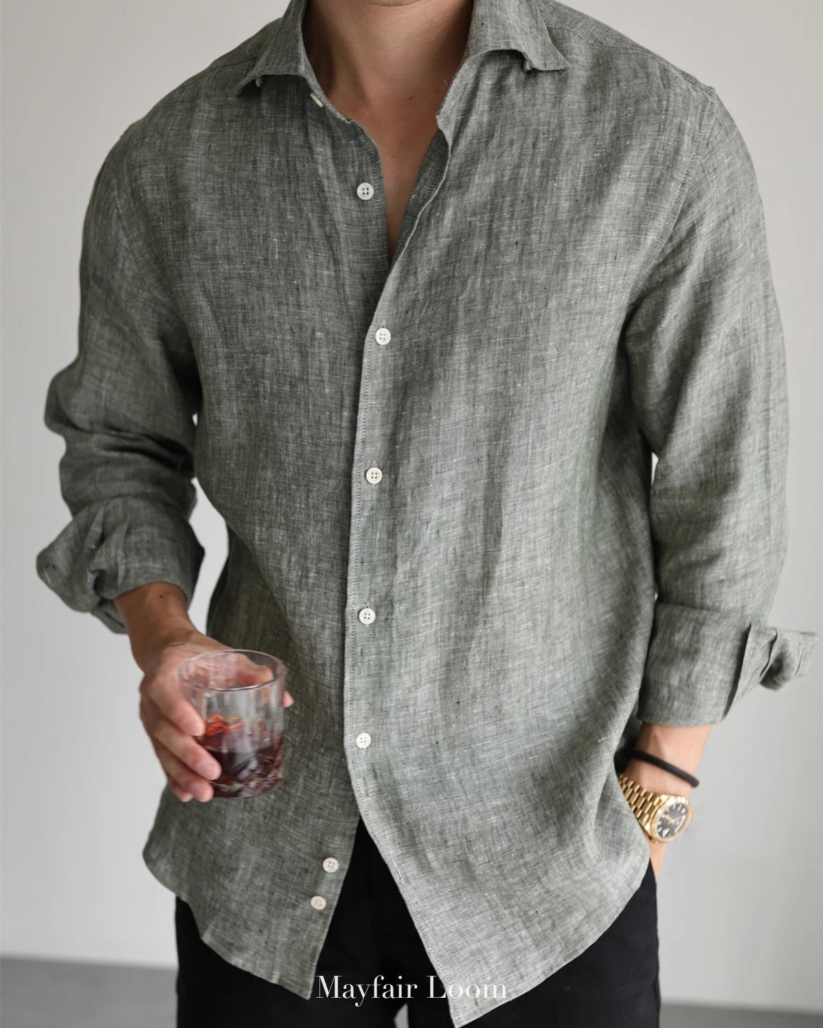 L'Essence Pure Linen Shirt