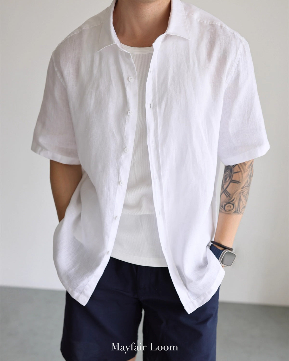 Pure Linen Breeze Shirt