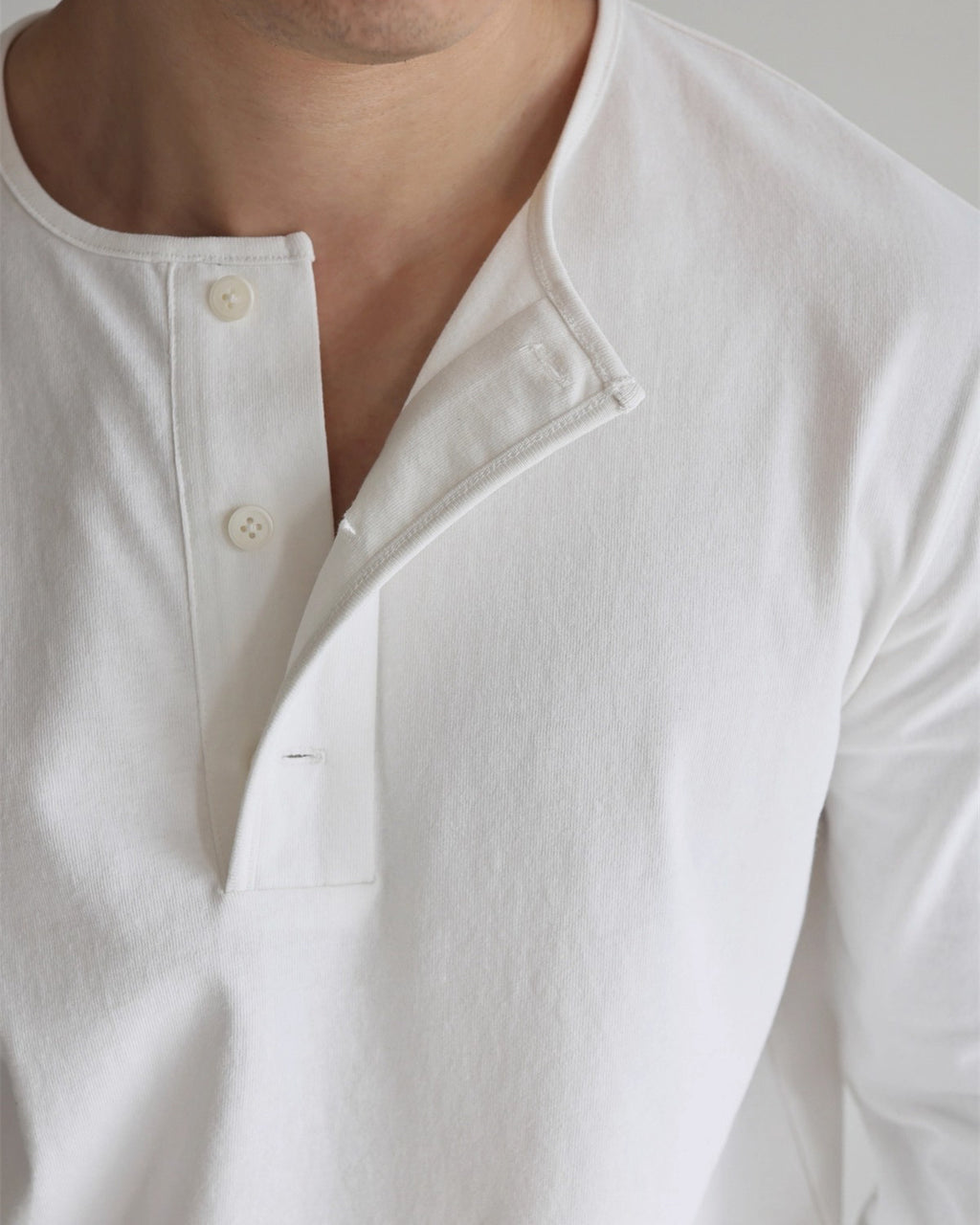 Classic Henley Long Sleeve T-Shirt