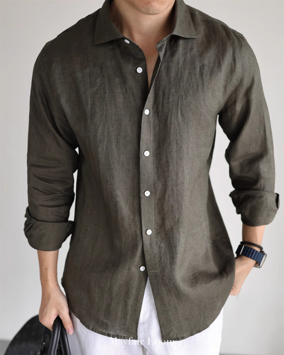 Clovelly Pure Linen Shirt