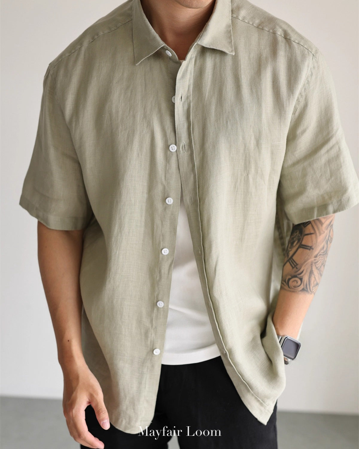 Pure Linen Breeze Shirt