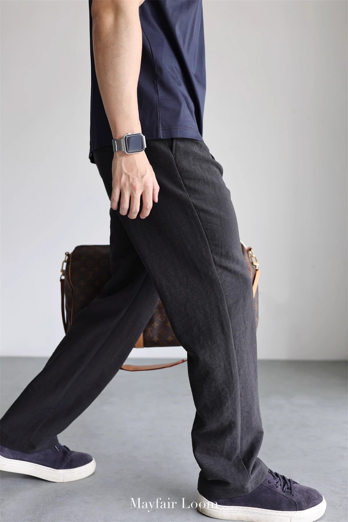 Blend Flowy Wide-Leg Pants