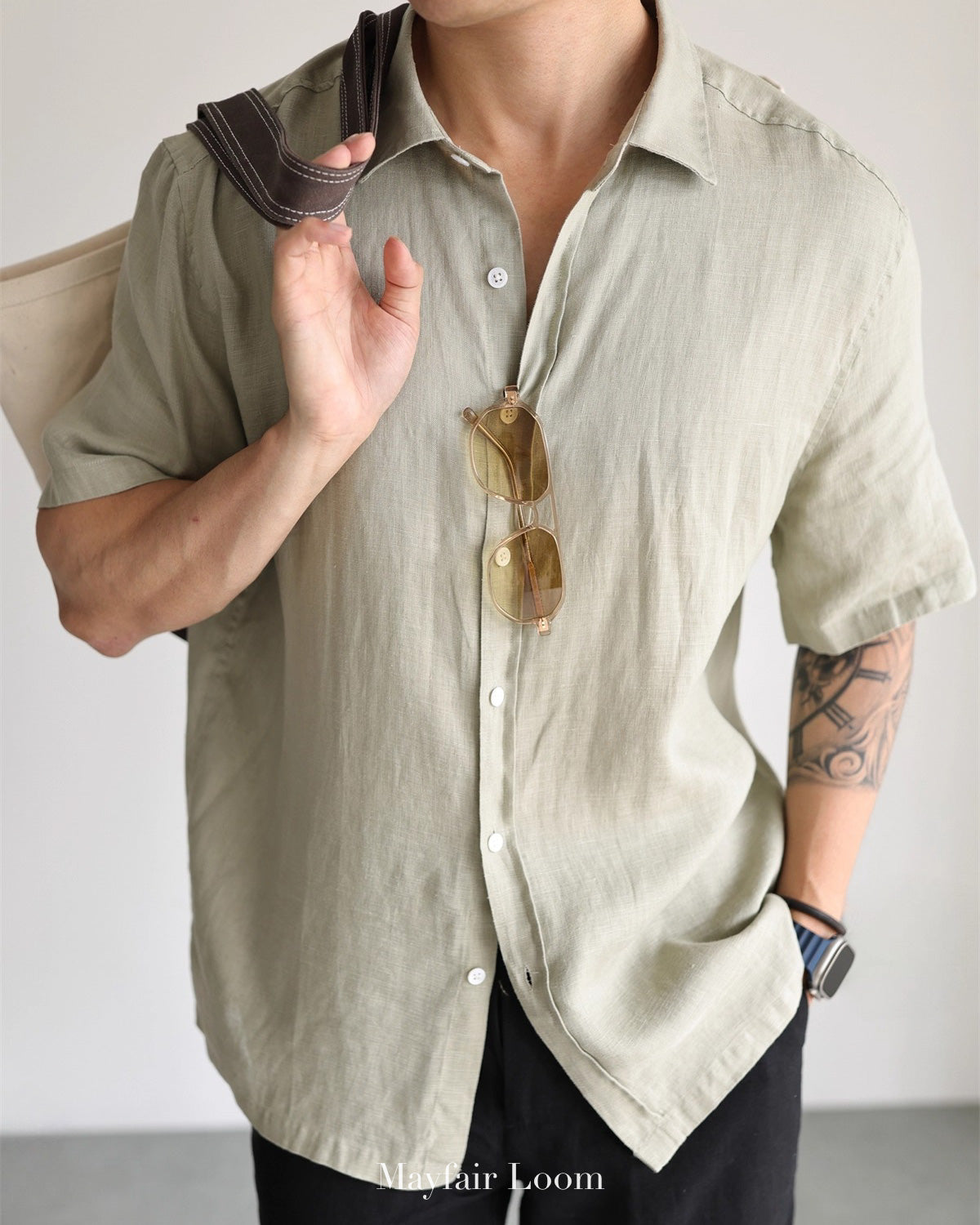 Pure Linen Breeze Shirt