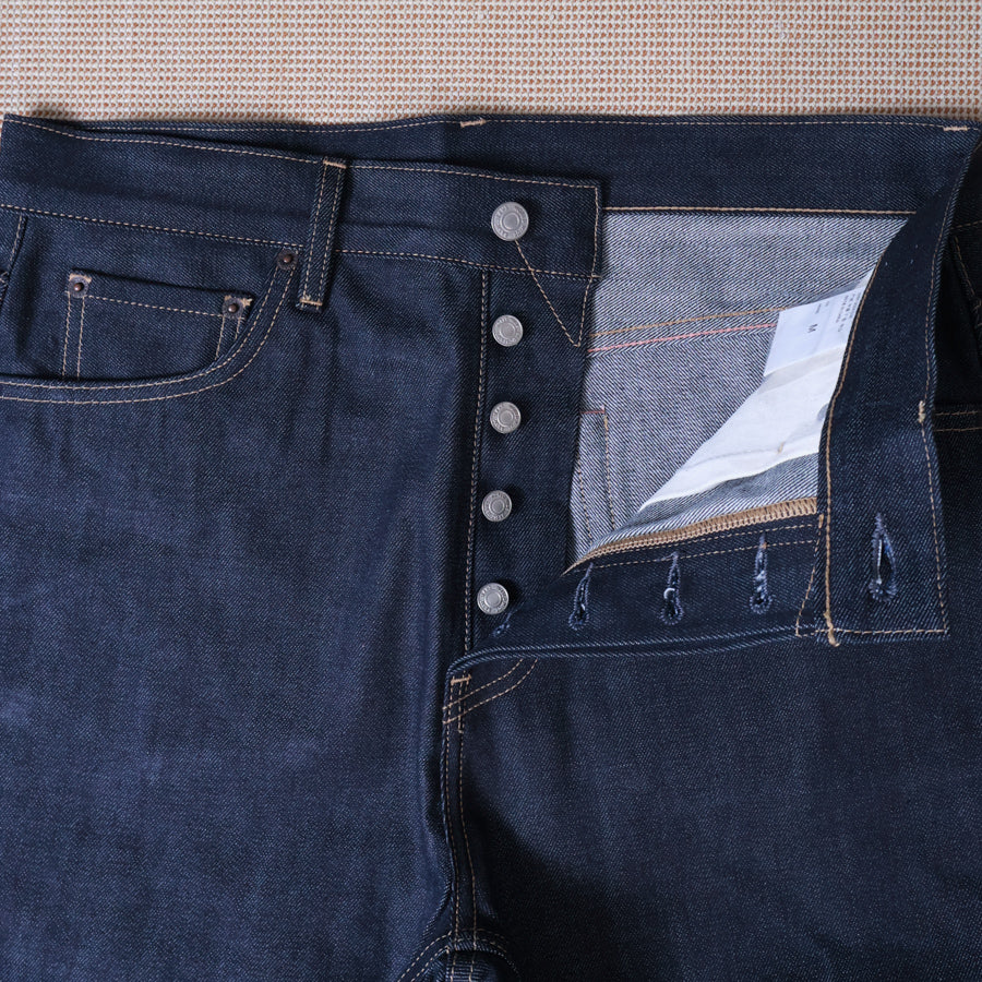 Denim Jeans | Japanese Selvedge | Straight-Wide
