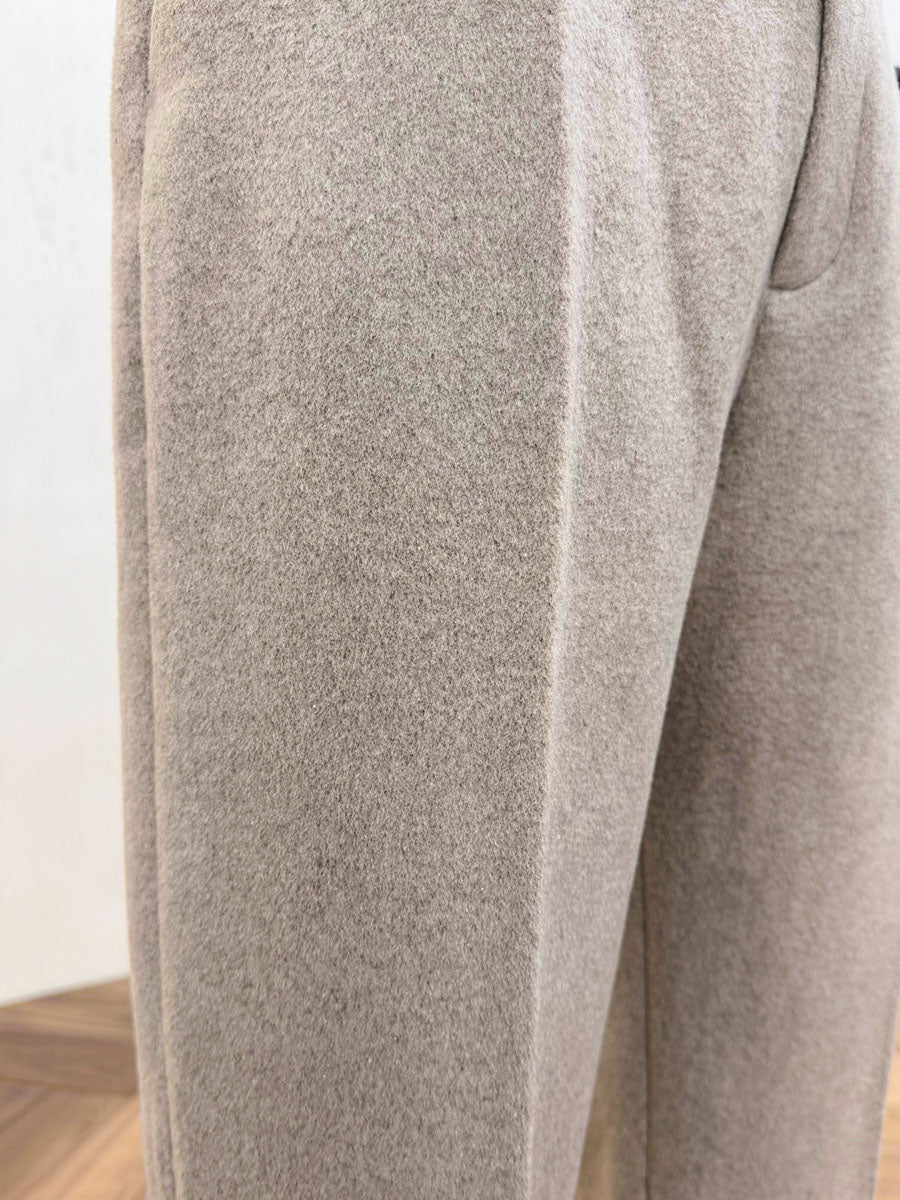Mayfairloom sculpted wool blend pants showcasing tailored fit and stylish design, perfect for modern, elegant outfits.