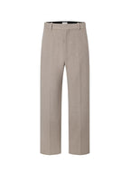 Mayfairloom sculpted wool blend pants displayed on a mannequin, showcasing tailored fit and stylish design.